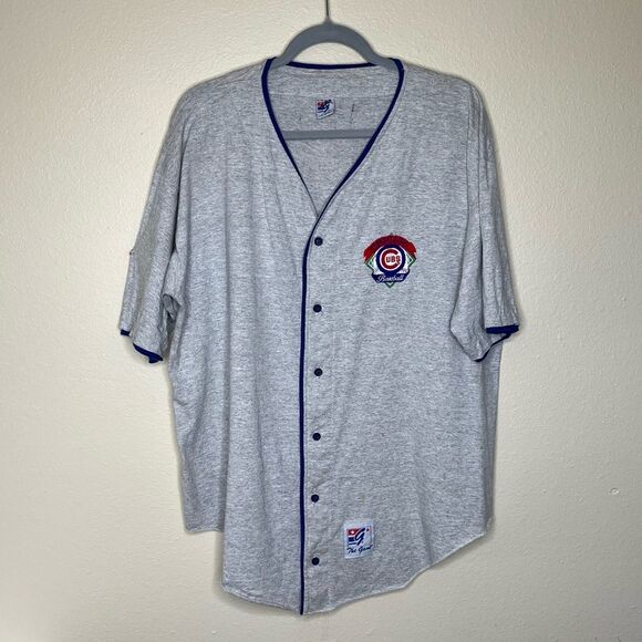 Vintage 90s The Game Chicago Cubs Baseball Jersey Limited Edition Men XL FLAWS - Picture 16 of 16
